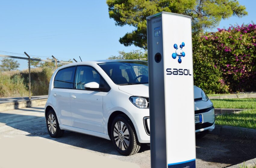  Solo auto elettriche per spostarsi nello stabilimento Sasol: "Svolta ecosostenibile"