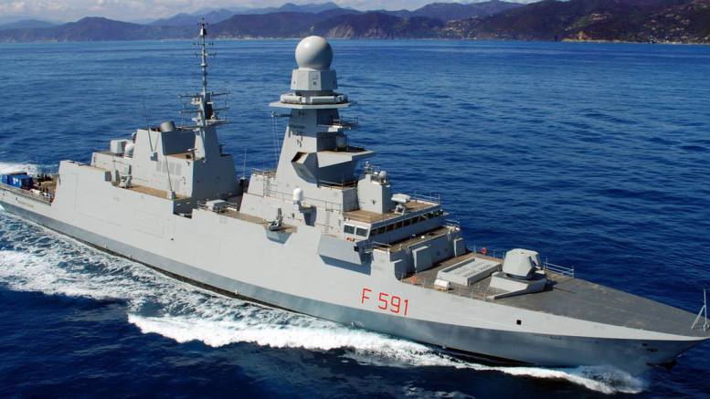  Augusta. A bordo di nave Fasan, avvicendamento al comando tattico Mare Sicuro