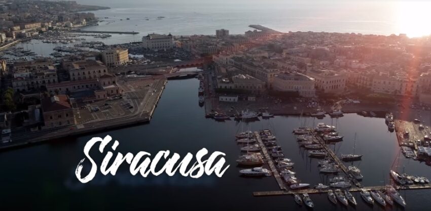  Siracusa come mai vista prima, straordinario volo sulla bellezza