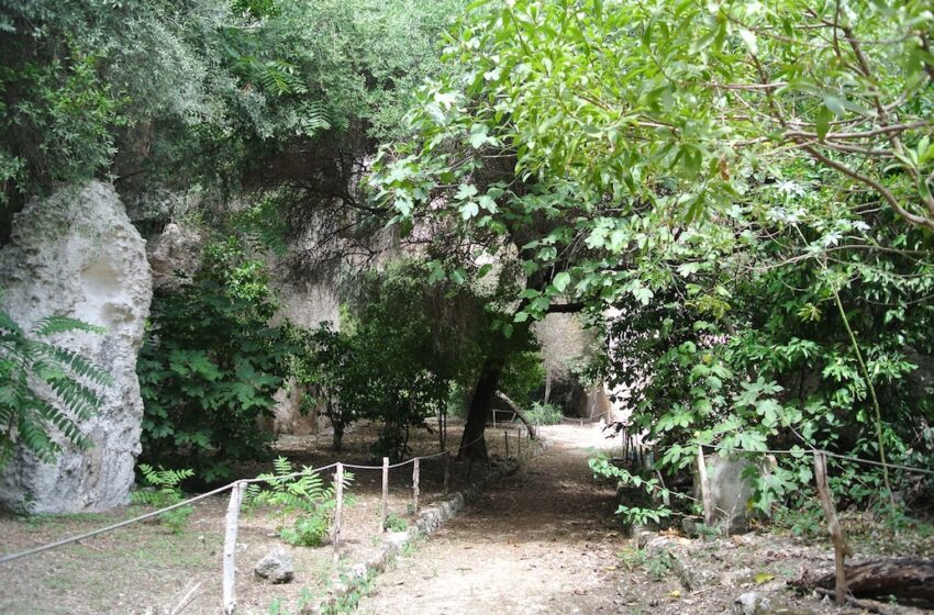  Siracusa. Torna l'acqua nella latomia dei Cappuccini grazie al Fai