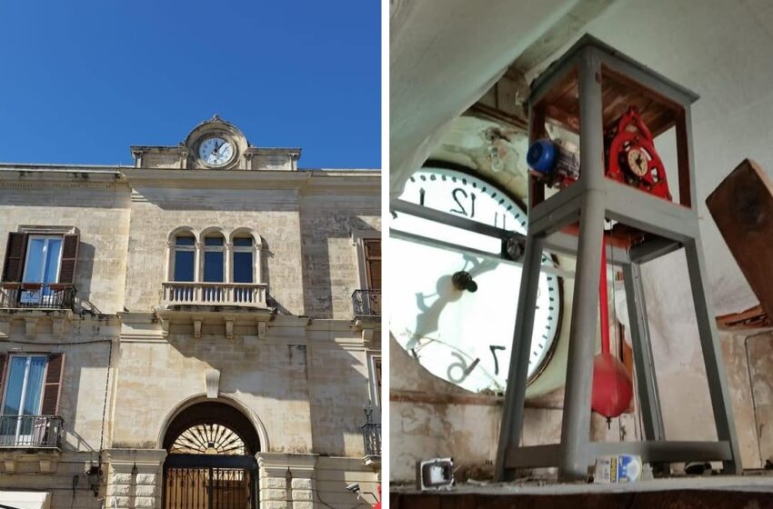 Siracusa. Ritorna in funzione l'orologio di piazza Archimede
