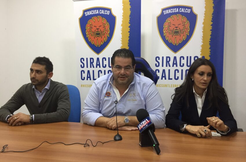  Siracusa Calcio, il nuovo allenatore Pazienza: “Grande piazza”. Costanza Castello nuovo vicepresidente