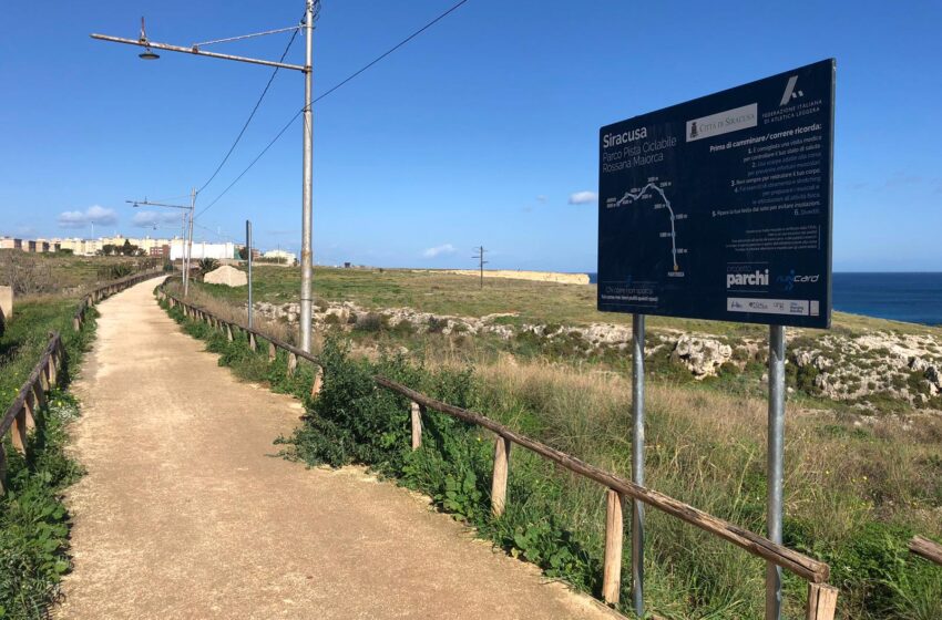  Siracusa. Cinque chilometri di pista ciclabile adottati dalla Fidal