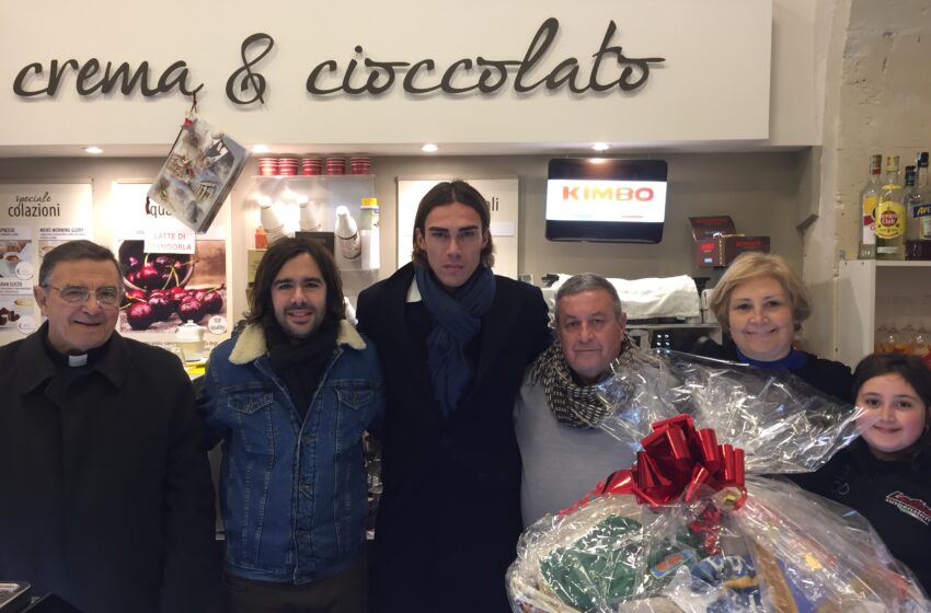  Siracusa calcio: cesta di solidarietà e ricavato alla Caritas del Pantheon. Turati: “Momenti toccanti”