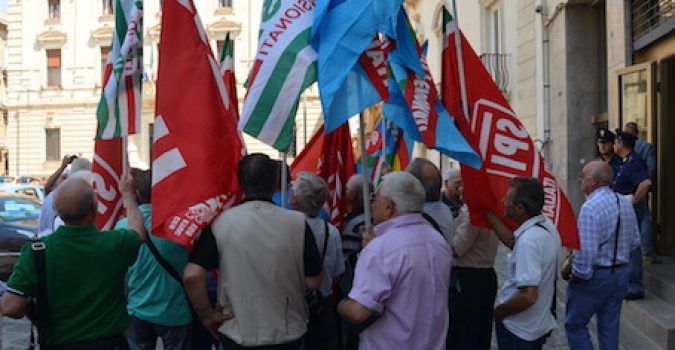  Blocco delle pensioni dal governo, sit-in sindacale unitario venerdì in prefettura