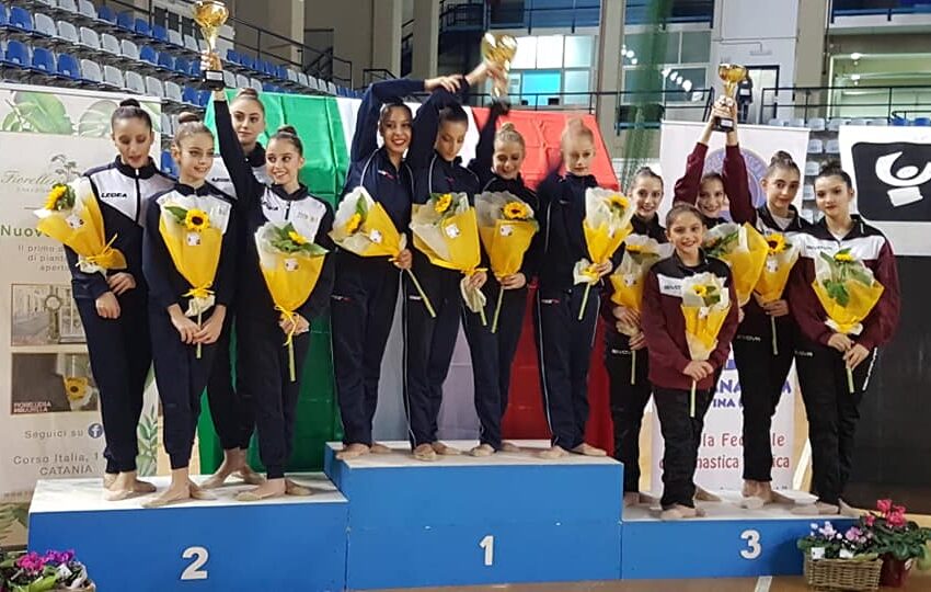  Ginnastica ritmica, l'Hobby Sport Floridia si conferma agli interregionali di Catania