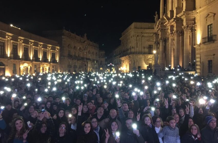  Siracusa. Conto alla rovescia per il Capodanno in piazza Duomo