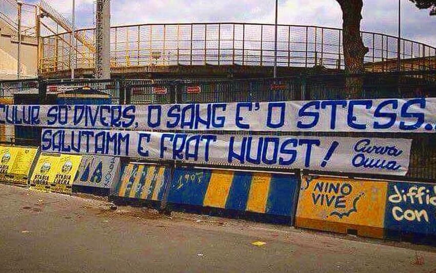  Calcio: Juve Stabia-Siracusa, cresce l'attesa in Campania e campeggiano già gli striscioni di fratellanza
