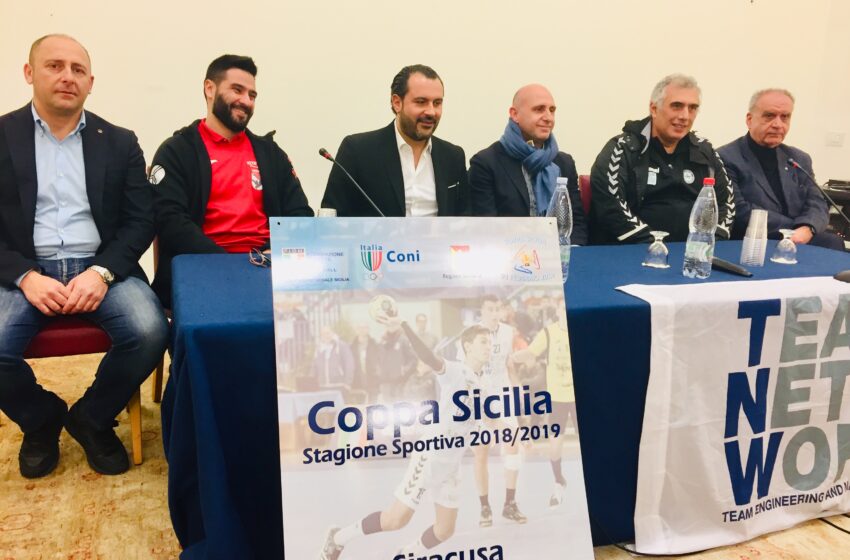  Pallamano: presentata la Coppa Sicilia. “Una grande vetrina per Siracusa”
