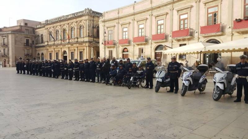  Siracusa. Festa della Polizia Municipale, venerdì schieramento in piazza Duomo