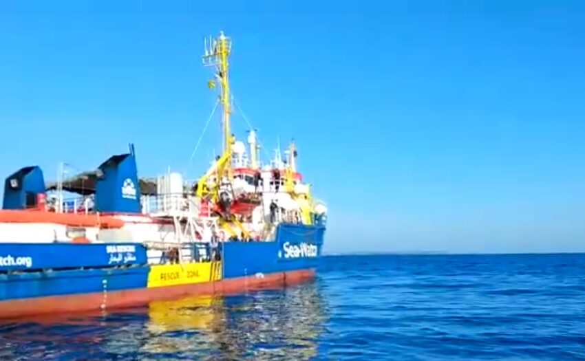  Siracusa. I video e le parole dalla Sea Watch: la comunicazione corre sui social