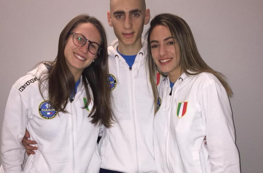  Karate: Buscemi, Cavallaro e Agus con la Nazionale giovanile in Danimarca