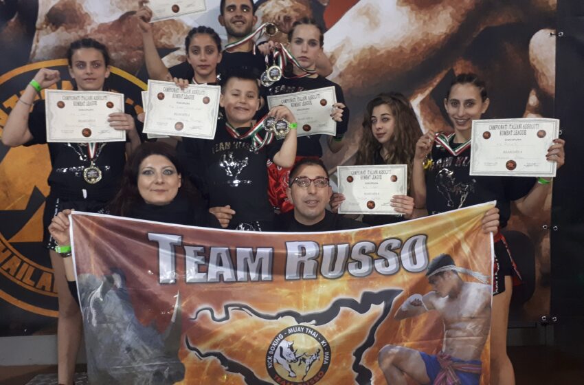  Kick boxing, il Team Russo di Floridia fa il pieno a Verona