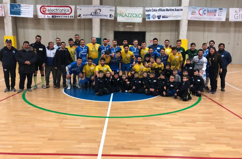  Calcio a 5: festa e gemellaggio tra Real Palazzolo e Maritime Augusta