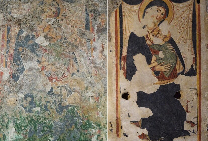  Completato il restauro della Madonna del Latte nella chiesa rupestre di Lentini