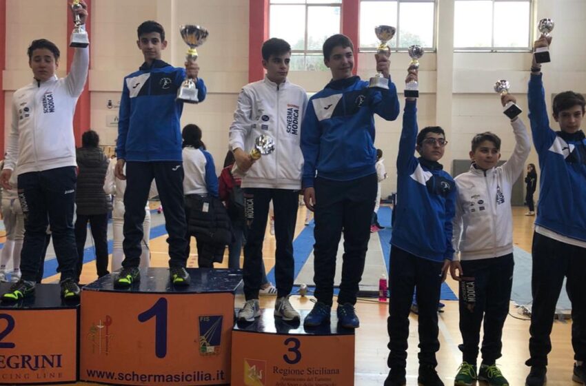  Club Scherma Siracusa, un oro e un bronzo agli interregionali di Santa Venerina