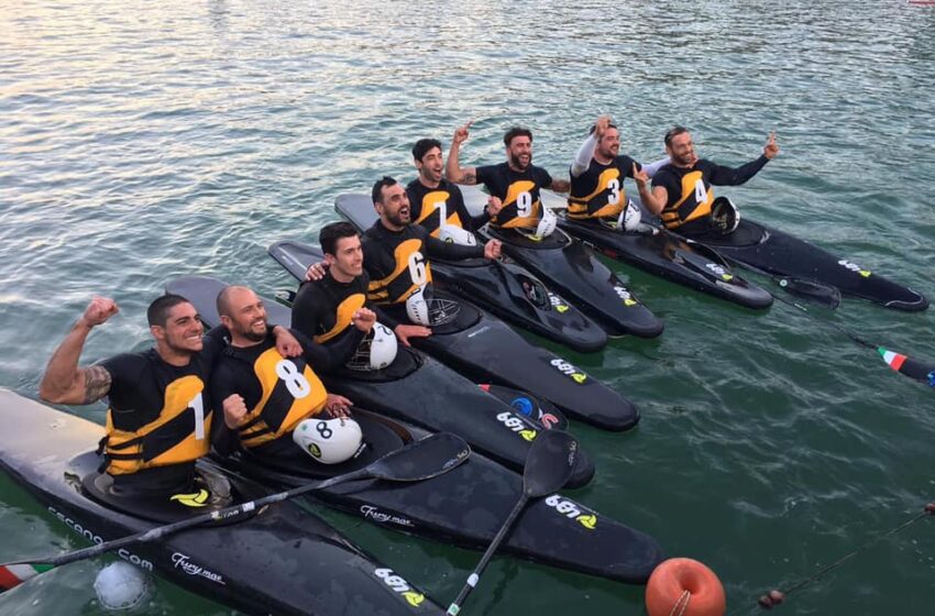  Canoa polo: Coppa Sicilia e Coppa Italia, l’Ortea non conosce avversari