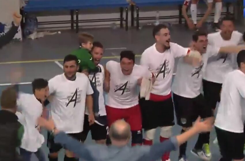  Calcio a 5: grande festa a Melilli, l’Assoporto è in Serie A2