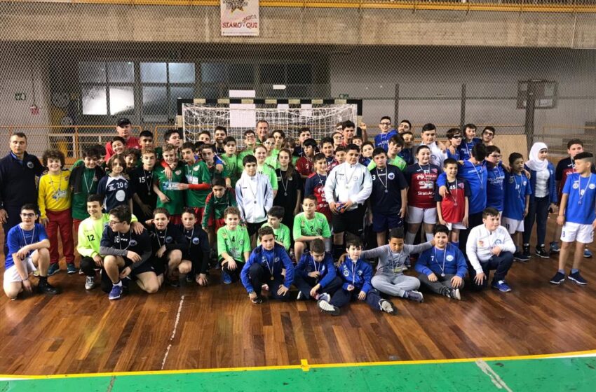  Pallamano: festa del mini handball con 200 atleti protagonisti