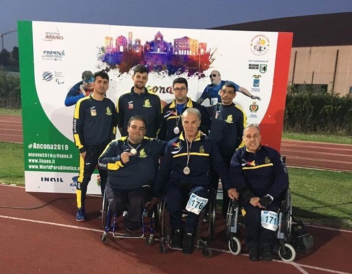  Atletica disabili: per l’Aspet pieno di medaglie ad Ancona