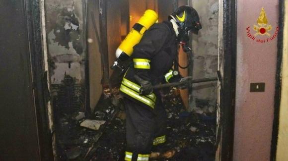  Incendio in un'abitazione di via La Marmora: è doloso