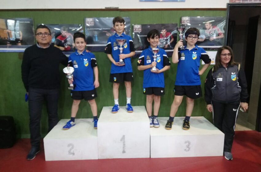  Tennis tavolo: la Vigaro fa l’en plein ai campionati regionali giovanili di Messina