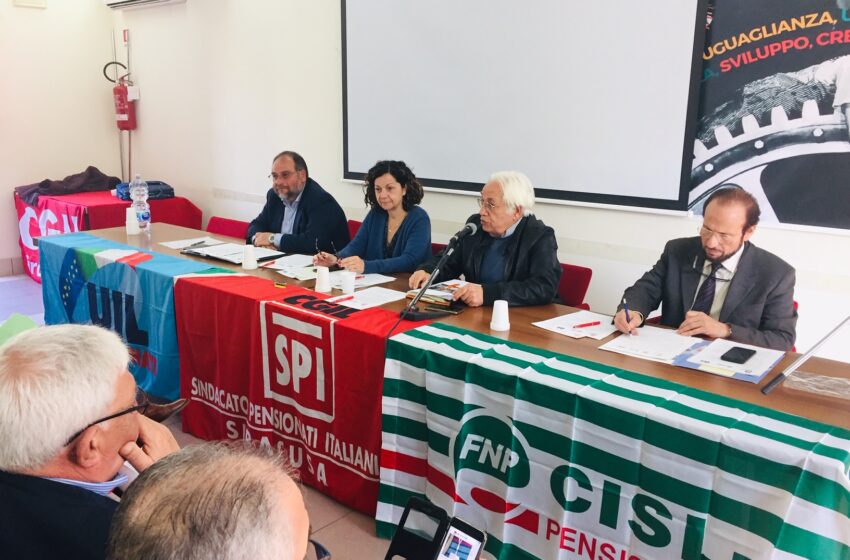  Sindacati, la piattaforma unitaria dei pensionati: “Inps, sanità ed enti locali, più dignità alla persona”