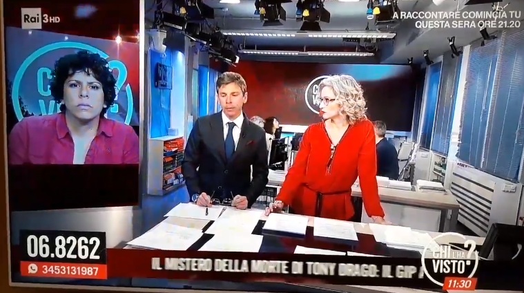  La morte di Tony Drago, l’avvocato in tv: “chiederemo la condanna dello Stato Maggiore”