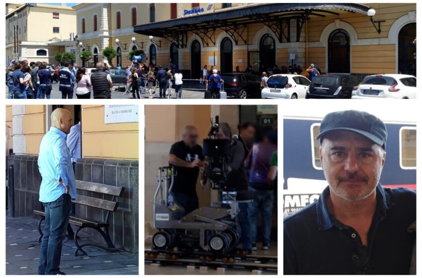  Il Commissario Montalbano a Siracusa, alla stazione le riprese: le immagini del set