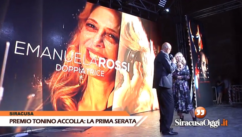  Premio Tonino Accolla: la madrina è Emanuela Rossi, voce sensuale e grande ironia