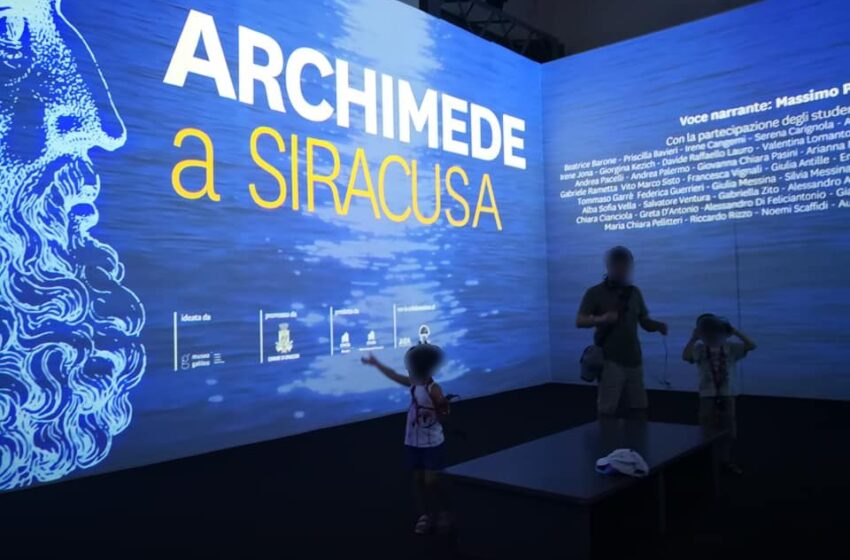 “Archimede a Siracusa”, la mostra multimediale piace: oltre 30.000 i visitatori