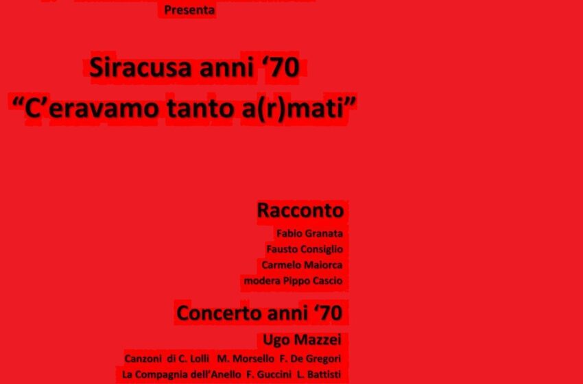  Il Racconto di Siracusa: appuntamento in piazza Adda, Concerto d’Opera alla Mazzarrona
