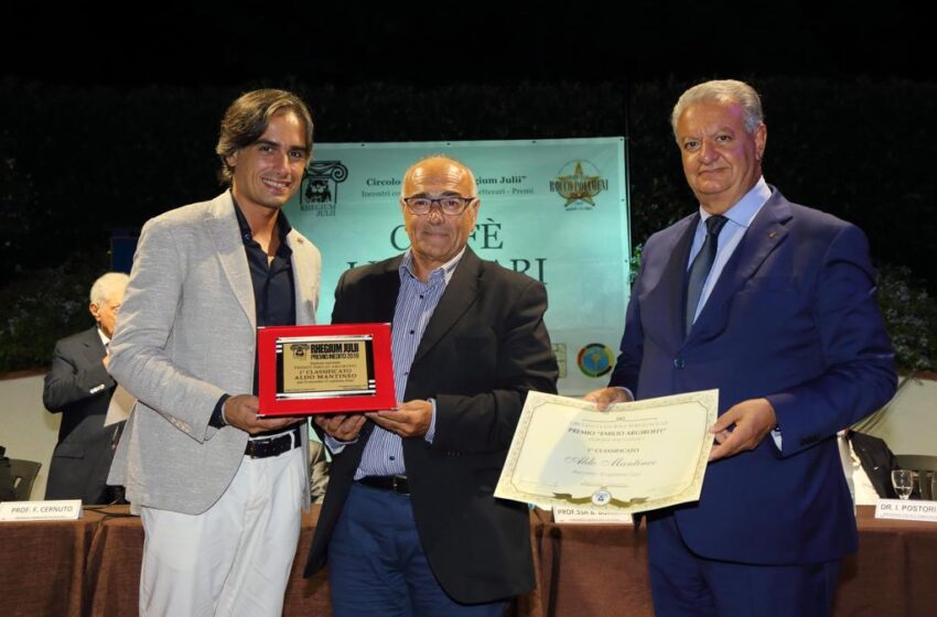  Reggio Calabria. Al giornalista Aldo Mantineo il premio letterario Rhegium Julii