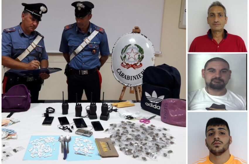  Siracusa. Nuovo blitz in via Immordini: quattro arresti, sequestrati droga, soldi e 4 radio
