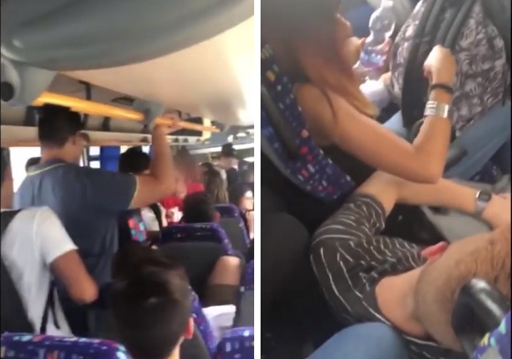  Studenti pendolari sul bus come sardine: stretti, stretti per tornare a Canicattini