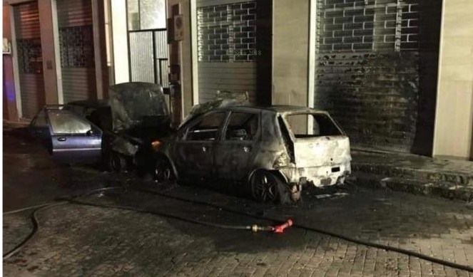  Incendiate le auto dell’ispettore capo della Municipale di Francofonte