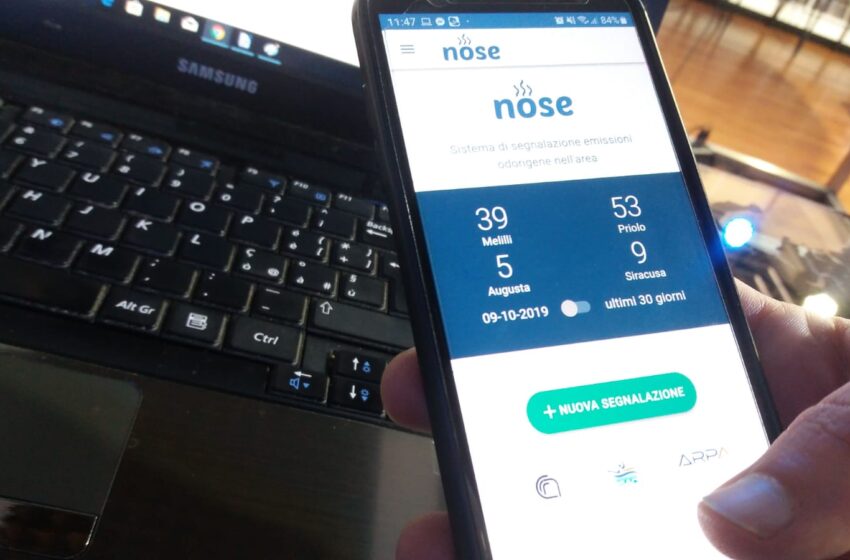  Miasmi, l’app Nose fa il pieno: ad Augusta concentrazioni di idrocarburi non metanici