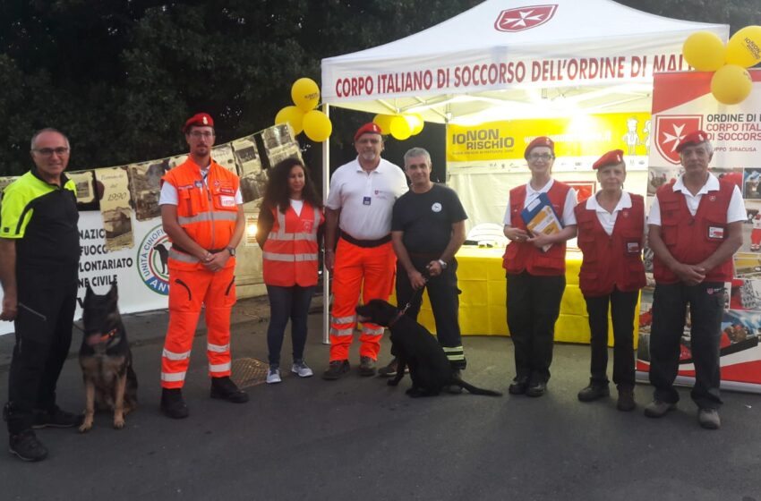  Siracusa. Protezione Civile, in largo Aretusa la campagna “Io non rischio”