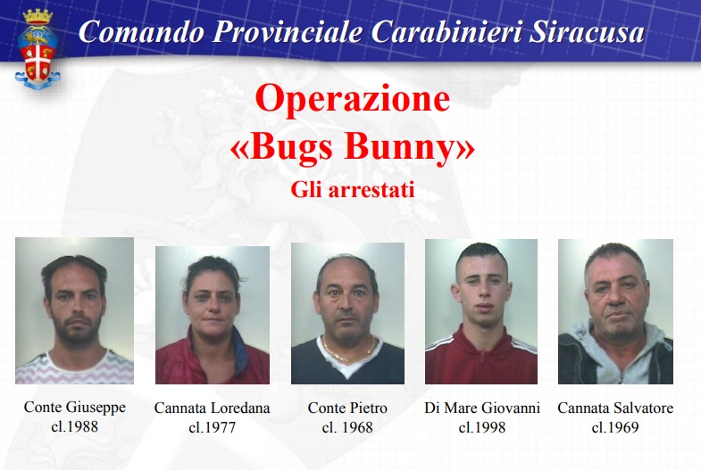  VIDEO. Operazione Bugs Bunny, sgominata piazza di spaccio: arrestata intera famiglia