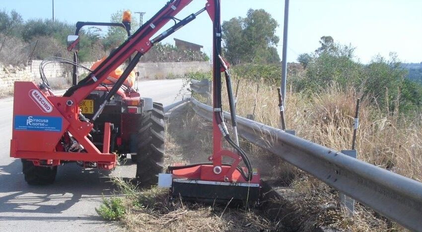  Pulizia e manutenzione stradale a Melilli: due svincoli e due cavalcavia densamente trafficati