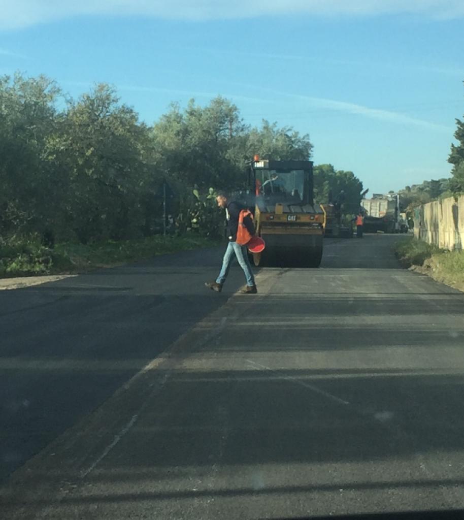 Strada Statale 115, nuovo tappetino d'asfalto da via Elorina ad Avola