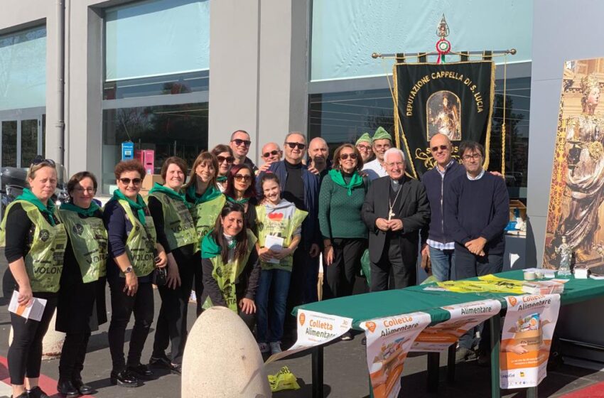  Siracusa. Raccolta del Banco Alimentare, 900 volontari nei supermercati della provincia