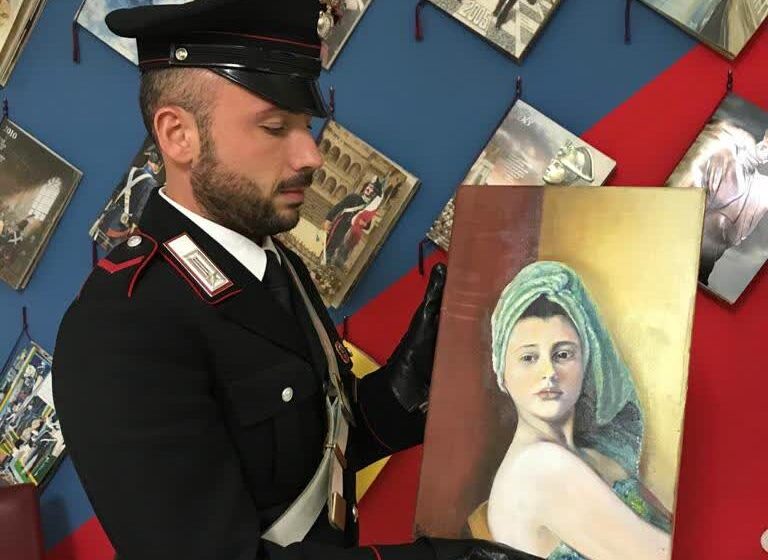  Quadro trafugato durante una mostra al museo etnografico: ritrovato dai carabinieri