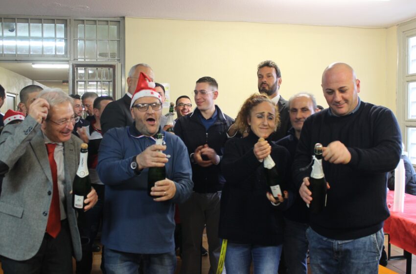  “Un pranzo d’amore” a Cavadonna, festa di Natale nel carcere siracusano