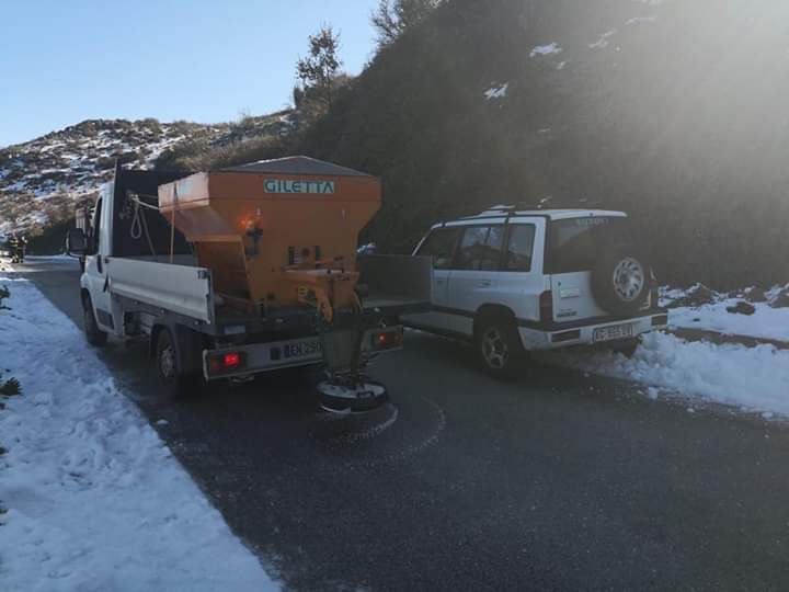  Siracusa, torna il forte vento. Rischio gelo sulle strade della zona montana