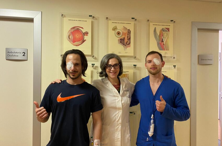  Trapianti di cornea, il futuro è ora più luminoso per due ragazzi