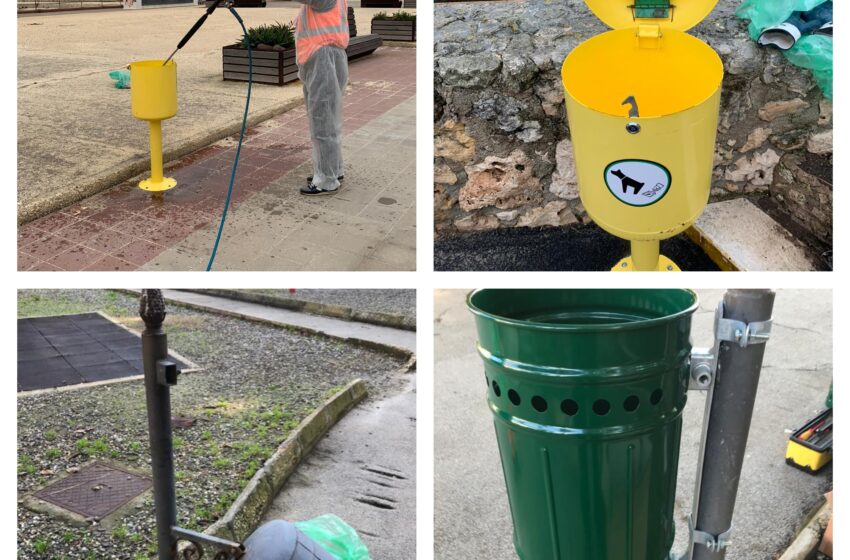  Siracusa. Cestini rifiuti e deiezioni canine: sanificazioni e sostituzioni in città