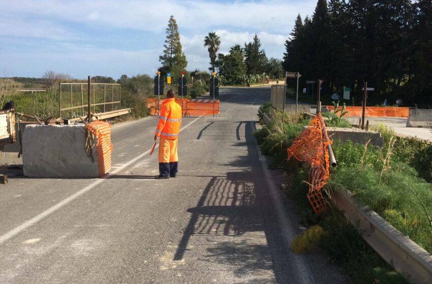 Sp 19 Noto-Pachino, l'assessore regionale Falcone: "cantiere attivo, varco operativo"