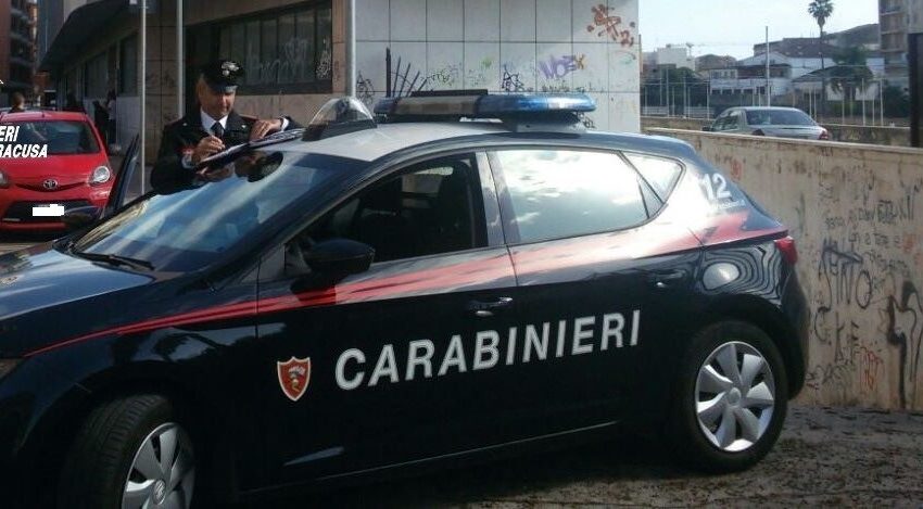  Condannato per tentato omicidio pedinato e bloccato a Cassibile dai Carabinieri