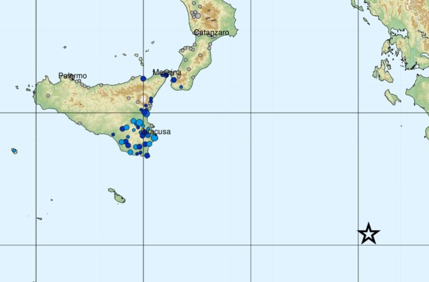  Terremoto nella notte, scossa in Grecia: onda sismica arrivata in provincia di Siracusa